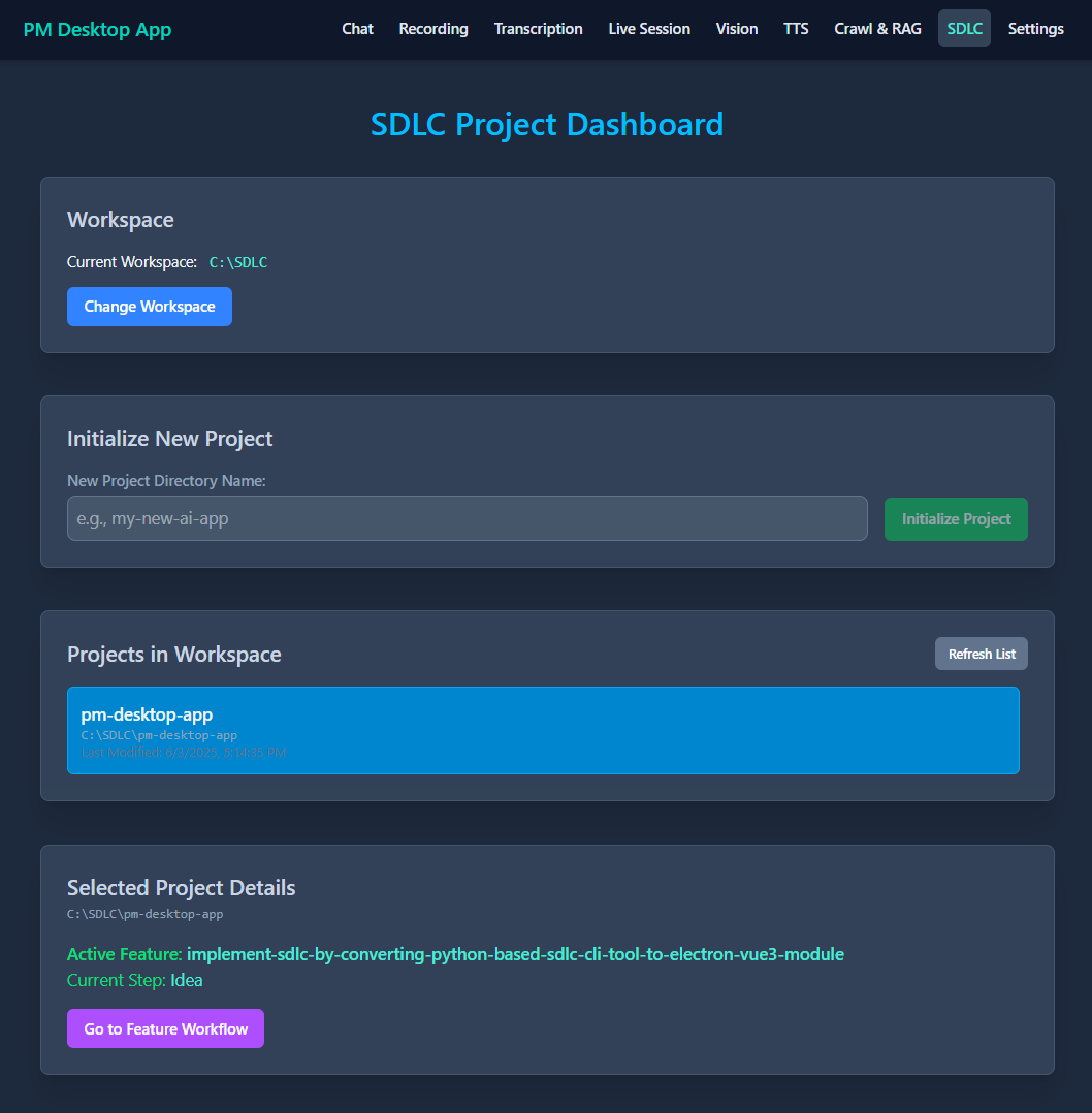From CLI to Electron GUI - A SDLC Workflow Reimagined header image