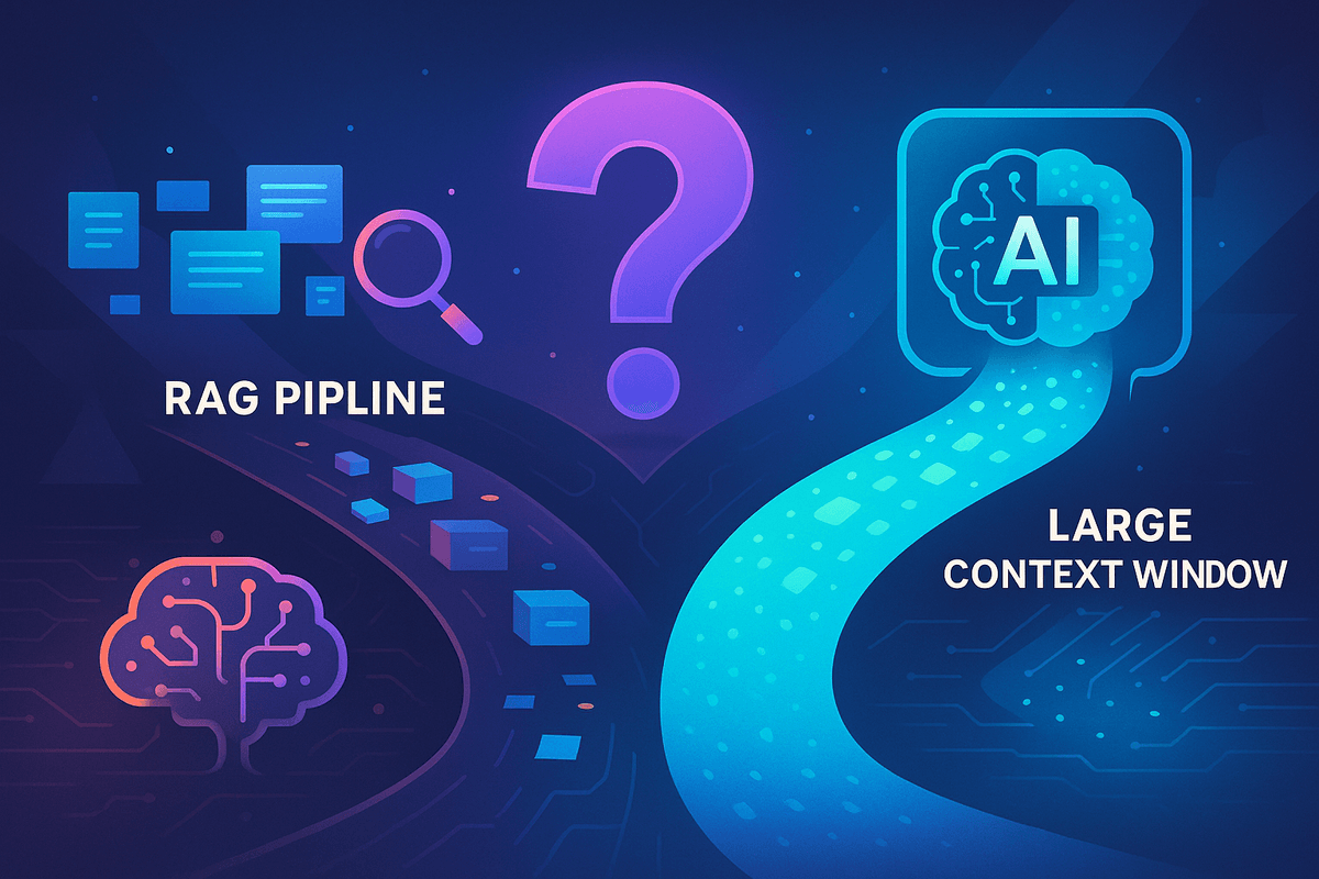 To RAG or Not to RAG? Navigating Million-Token Context Windows in Modern AI header image