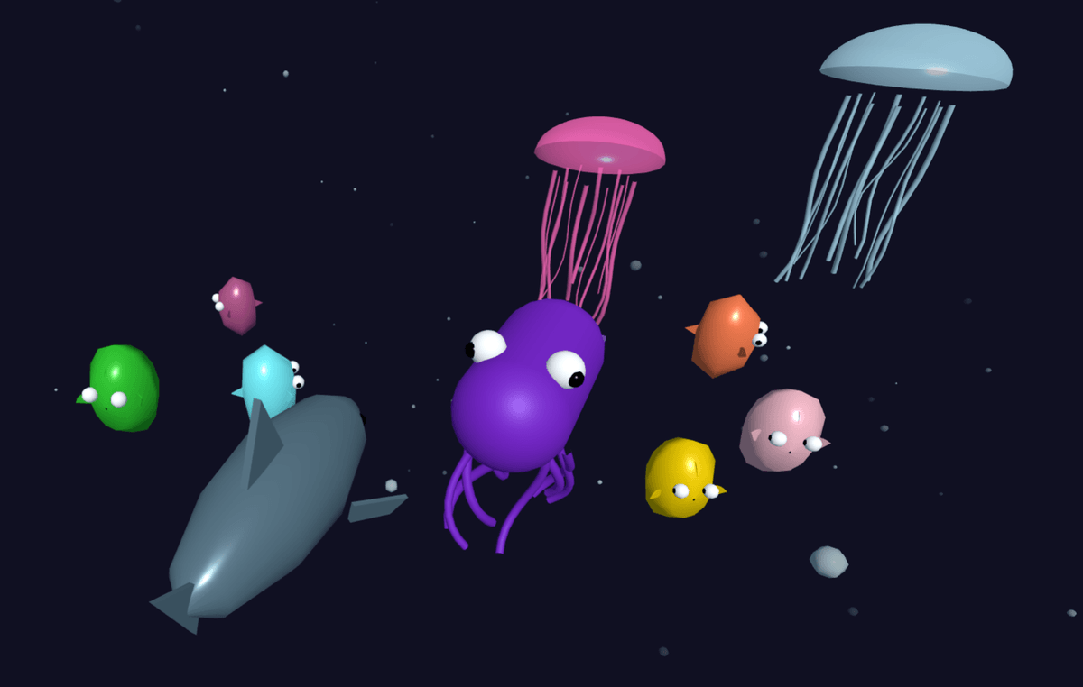 Undersea World Scene Screenshot